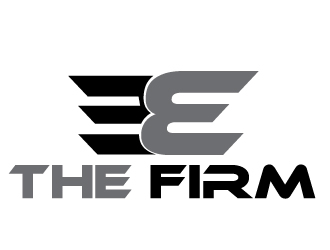 E3 The Firm logo design by AamirKhan