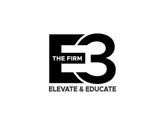 E3 The Firm logo design by done