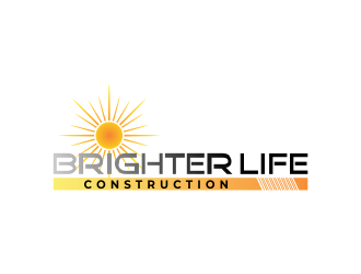 Brighter Life Construction  logo design by oke2angconcept