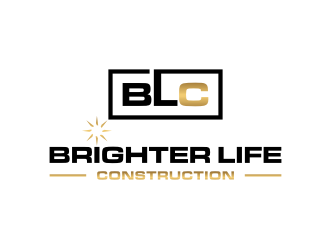 Brighter Life Construction  logo design by asyqh
