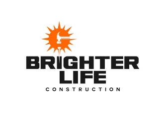Brighter Life Construction  logo design by forevera