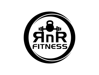 RnR Fitness logo design by oke2angconcept