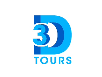 3D Tours logo design by keptgoing
