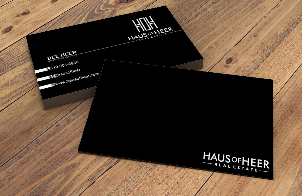 Haus of Heer also known as HOH (short form) logo design by Sofia Shakir