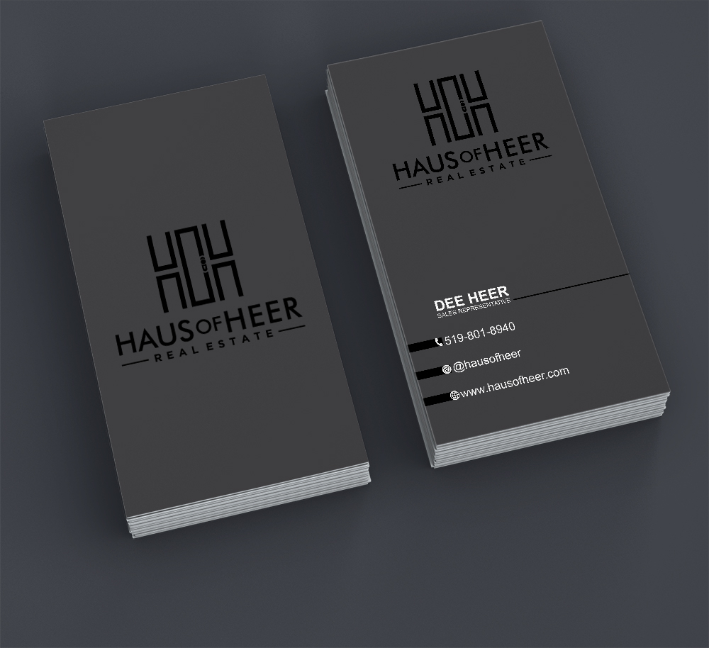 Haus of Heer also known as HOH (short form) logo design by Sofia Shakir