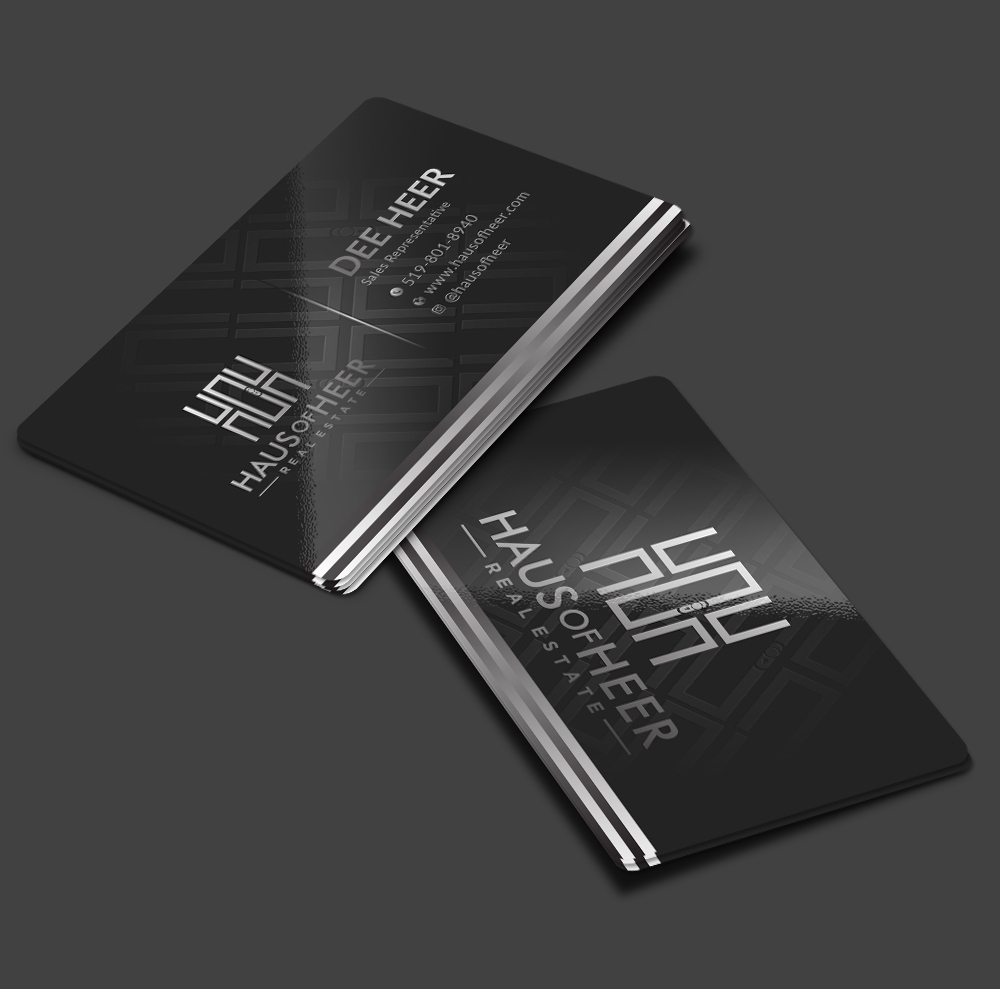 Haus of Heer also known as HOH (short form) logo design by DreamLogoDesign