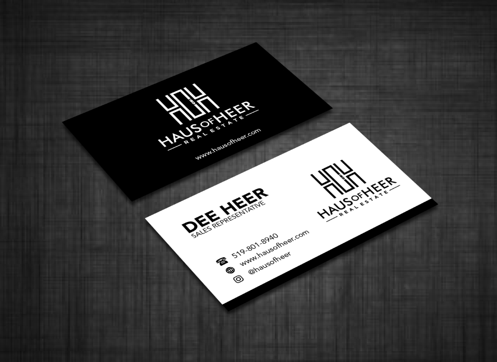Haus of Heer also known as HOH (short form) logo design by LogOExperT