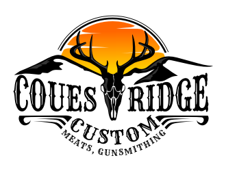 COUES RIDGE CUSTOM logo design by rgb1