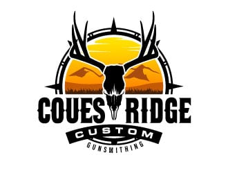 COUES RIDGE CUSTOM logo design by daywalker