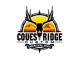 COUES RIDGE CUSTOM logo design by daywalker