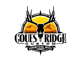 COUES RIDGE CUSTOM logo design by daywalker