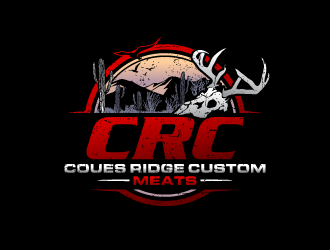 COUES RIDGE CUSTOM logo design by bernard ferrer