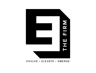 E3 The Firm logo design by jaize