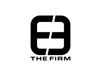 E3 The Firm logo design by maseru