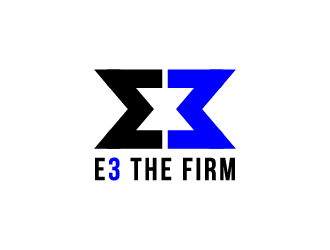 E3 The Firm logo design by gateout