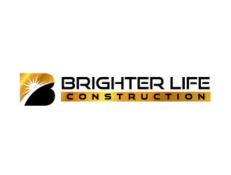 Brighter Life Construction  logo design by jaize