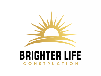 Brighter Life Construction  logo design by JessicaLopes
