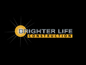 Brighter Life Construction  logo design by webmall