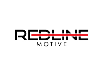 Redline Motive logo design by Marianne