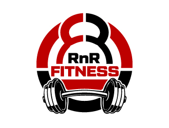 RnR Fitness logo design by Erasedink