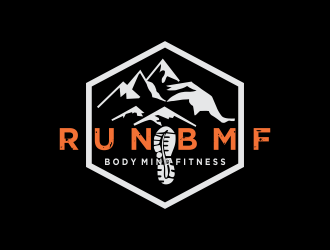 Run BMF logo design by oke2angconcept