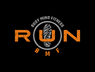 Run BMF logo design by brandshark