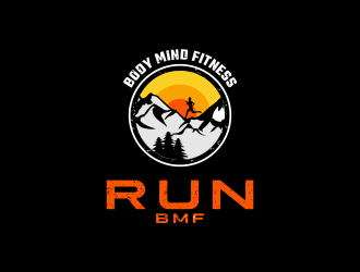 Run BMF logo design by brandshark