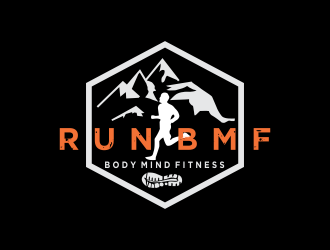 Run BMF logo design by oke2angconcept