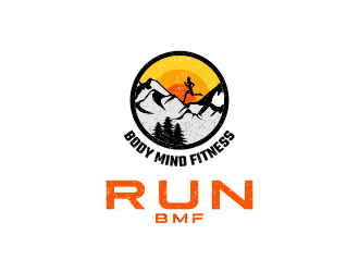 Run BMF logo design by brandshark
