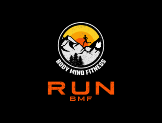 Run BMF logo design by brandshark