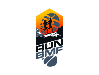 Run BMF logo design by almaula