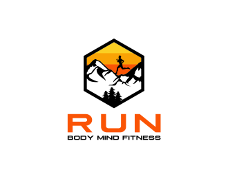 Run BMF logo design by brandshark