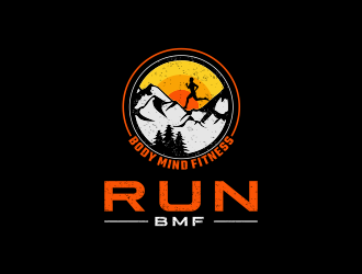 Run BMF logo design by brandshark