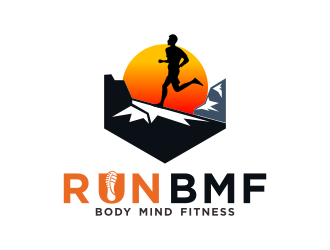 Run BMF logo design by almaula