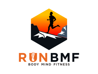 Run BMF logo design by almaula
