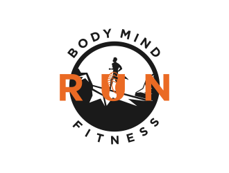 Run BMF logo design by almaula