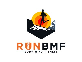 Run BMF logo design by almaula