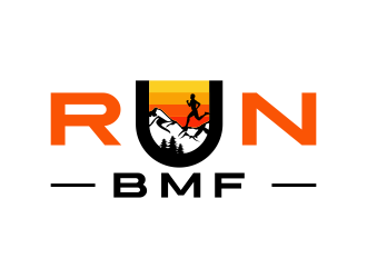 Run BMF logo design by brandshark