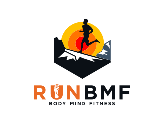 Run BMF logo design by almaula
