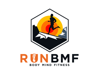 Run BMF logo design by almaula