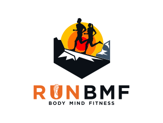 Run BMF logo design by almaula