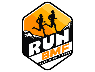 Run BMF logo design by MUSANG