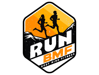 Run BMF logo design by MUSANG