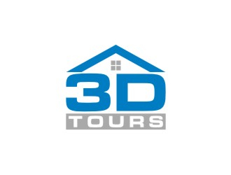 3D Tours logo design by ora_creative