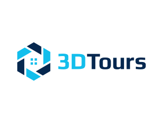 3D Tours logo design by lexipej