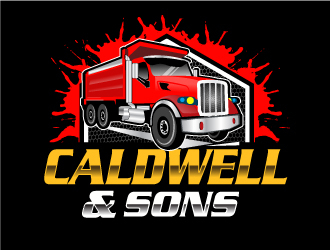 Caldwell & Sons logo design by Suvendu