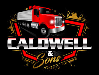 Caldwell & Sons logo design by Suvendu