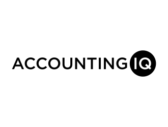AccountingIQ logo design by p0peye
