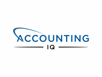 AccountingIQ logo design by ozenkgraphic