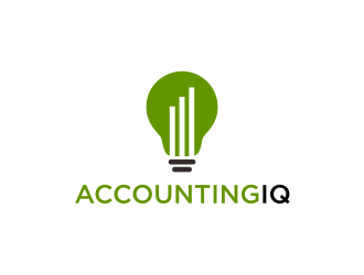 AccountingIQ logo design by GassPoll